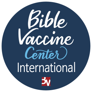 Bible-Vaccine-Center-International-logo-on-blue-background